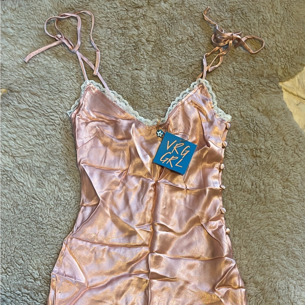 NWT Vrg Grl Sexy Little Pink Dress